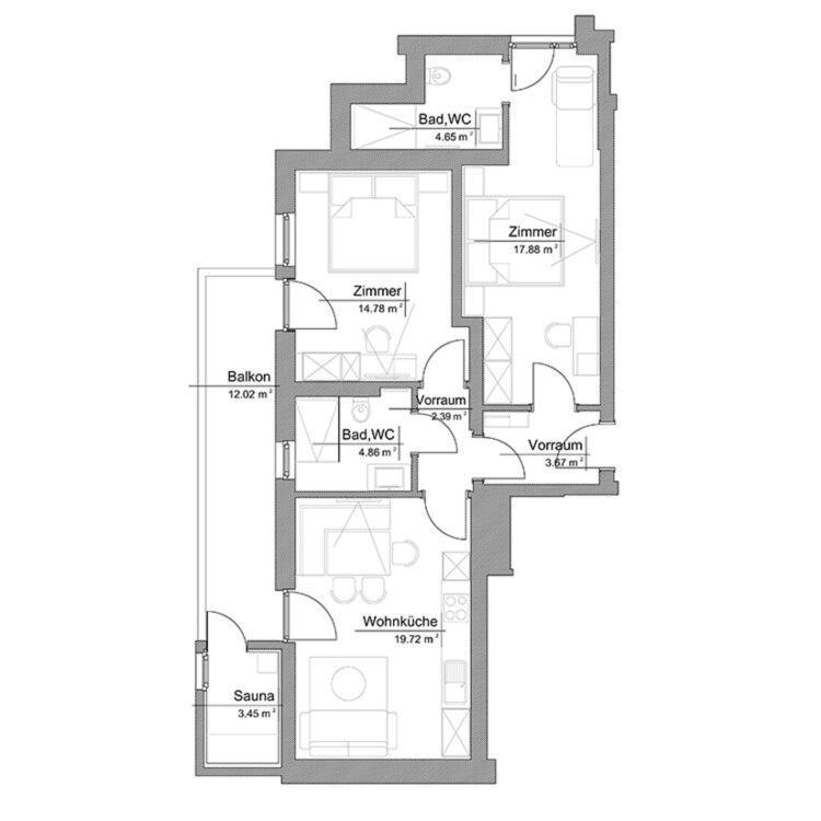 Unser Hoamat Appartement Pichl  Exterior foto